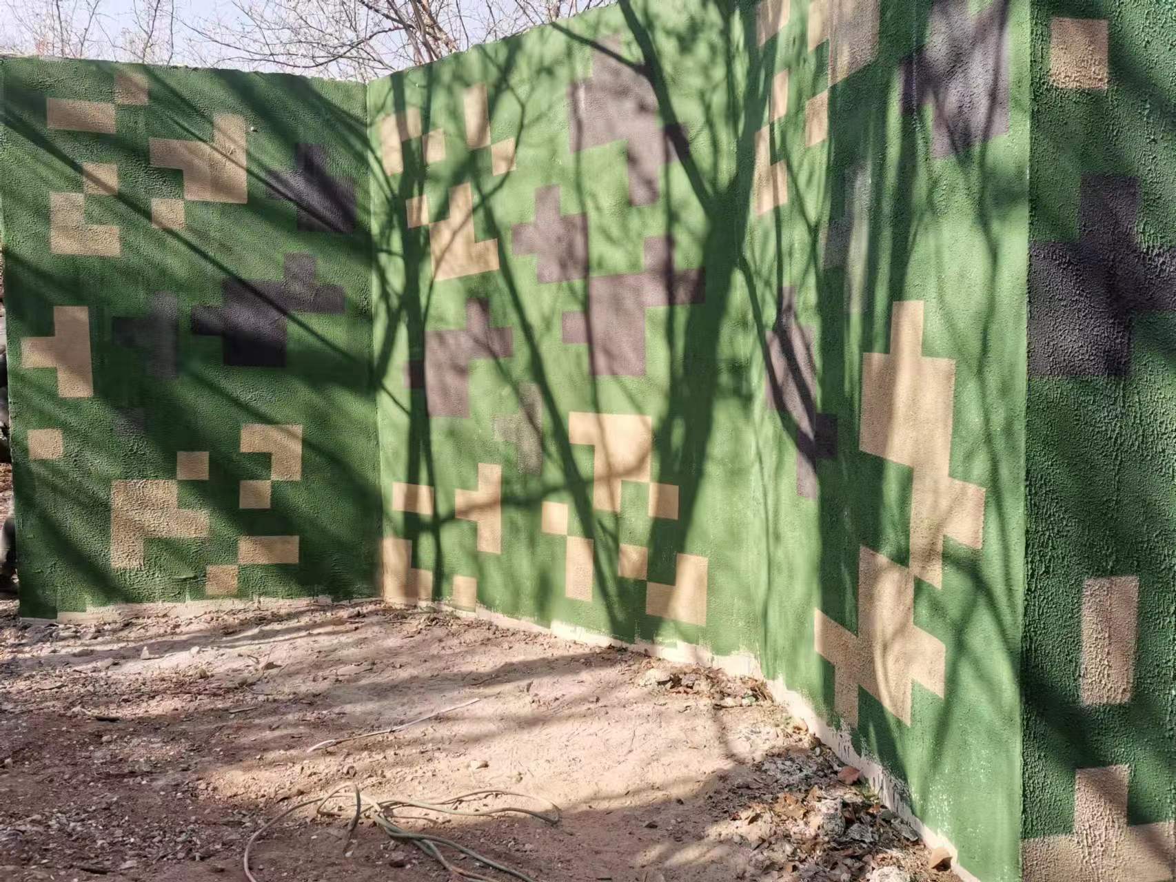 垫江外墙迷彩漆需综合考虑涂